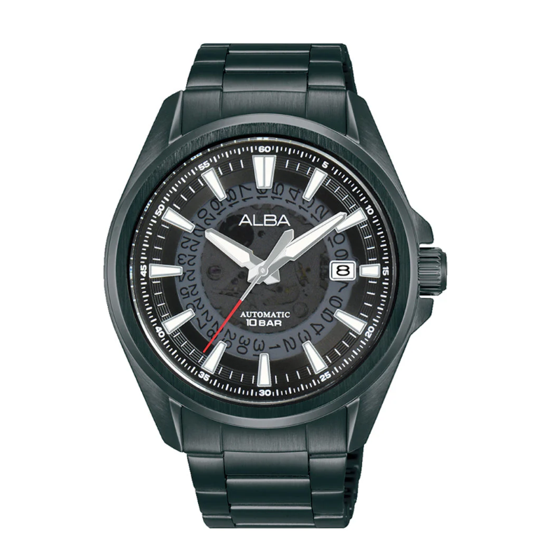 AU4025X1 Black Skeleton Dial Watch Automatic Watch